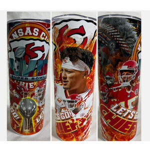 Kansas City Chiefs 20 oz tumbler stainless